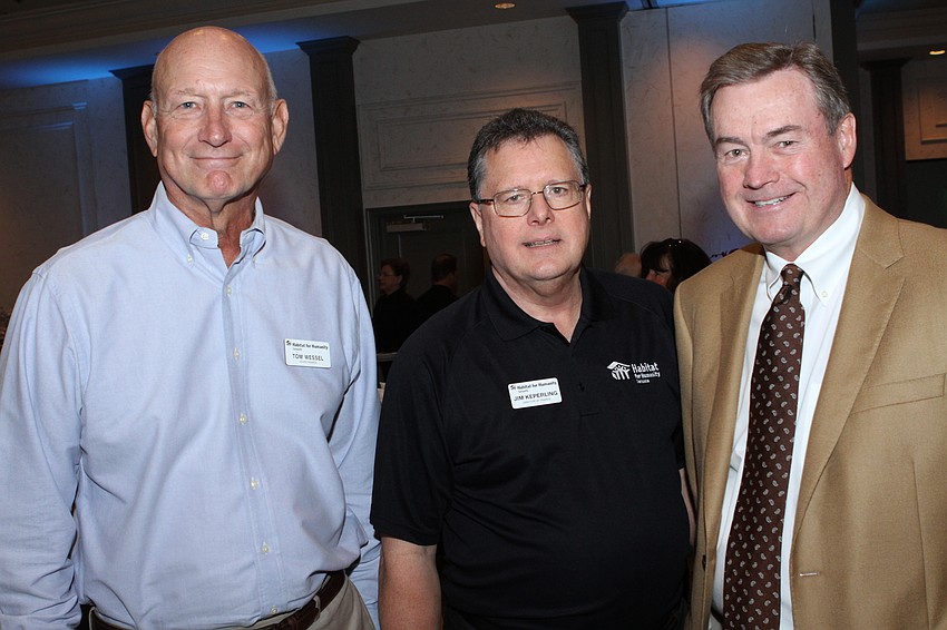 Tom Wessel, Jim Keperling and Steve Sutter