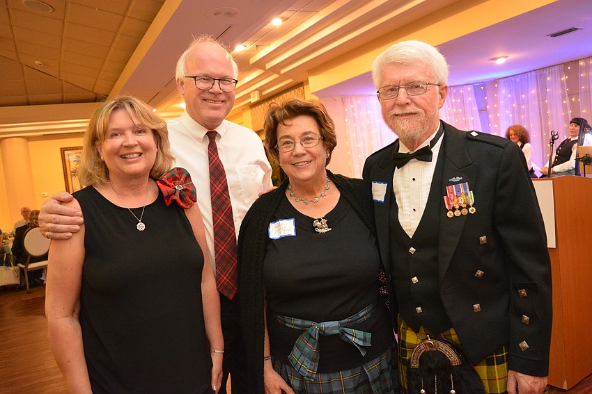 Canadians Judy and Paul Smeltrs joined Chicago's Judy MacLeod, who  with her husband John (not pictured) was visiting East County  resident Richard MacLeod.