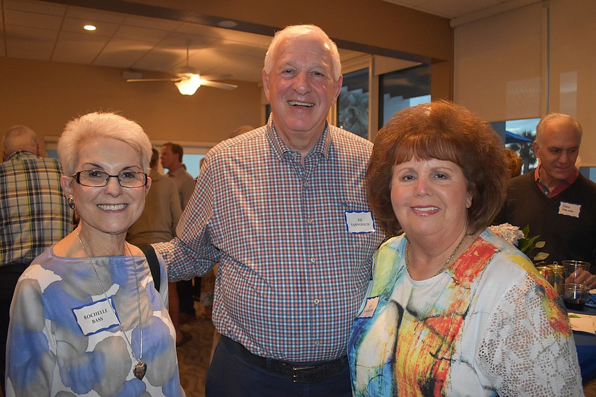 Rochelle Bass and Ed and Jan Tannebaum
