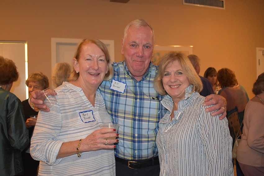 Mary and BIll Brown with Linda Abramek