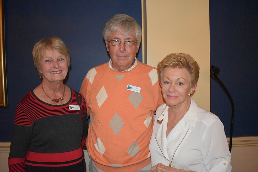 Laurie and Chris Covert with Lynn Smith