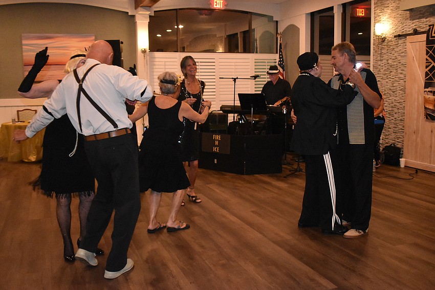 More residents joined the soft-shoeing.