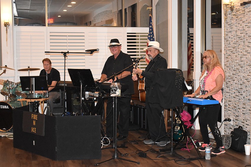 A jazzy band kept things festive