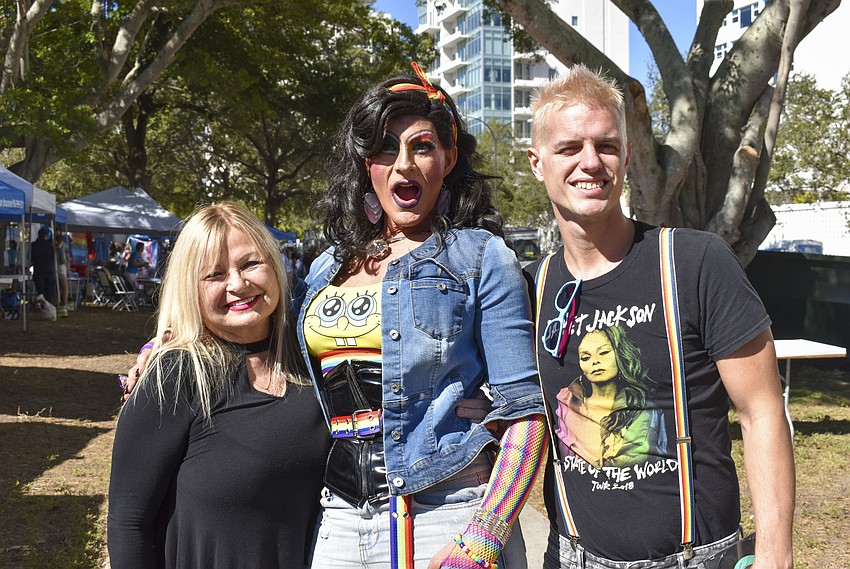 Pem Wber, Anita Cox and Adam Wensil