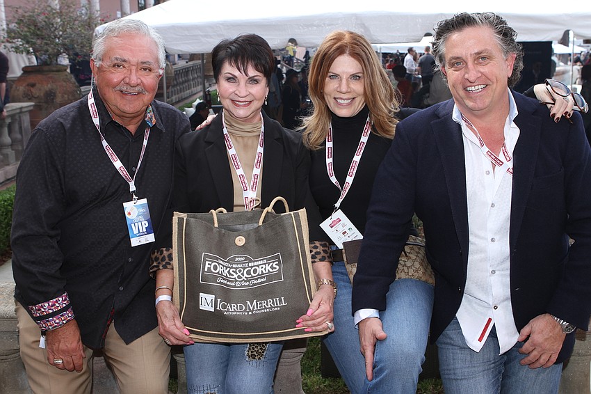 Mike and Kay Marshall with Renee Phinney and Glen Rieth