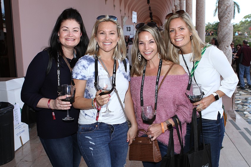 Lexie Rossi, Nicole Lynn, Karen Moore and Caitlin Buchanan