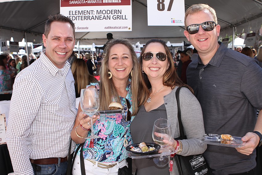 Darren and Christy Brucksieker with Kerri and Dave Meyer