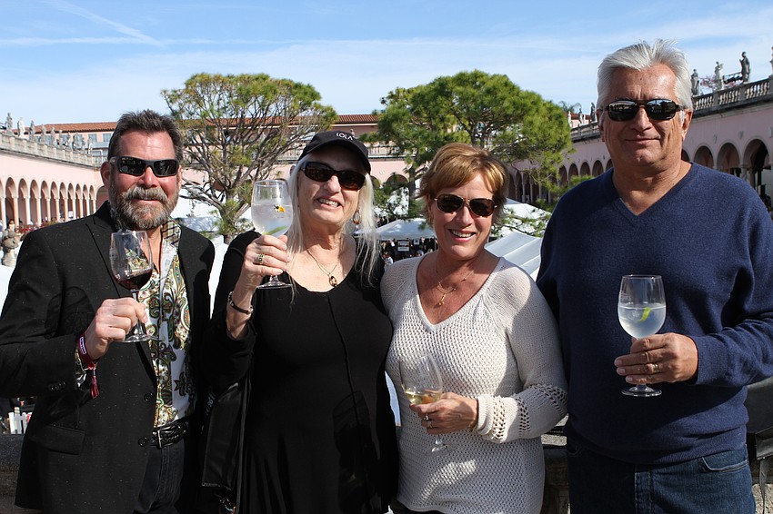 Mark and Denise Bette with Diana and Frank Wendt