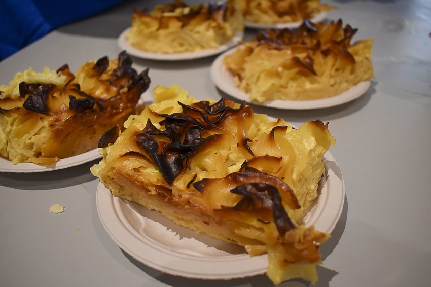 Kugel was one of the top sellers at the festival.