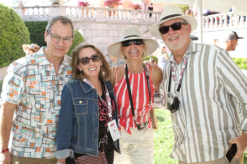 John and Deb Ayres with Sue and Tom Jackson