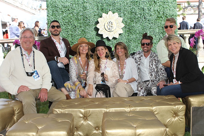 Michael Pleas, Zach Dauth, Jenna DiLorenzo, Vice President Nikki Logan-Curran, Sharon Carole, David Warren Curran, George Bikos and Coral Pleas