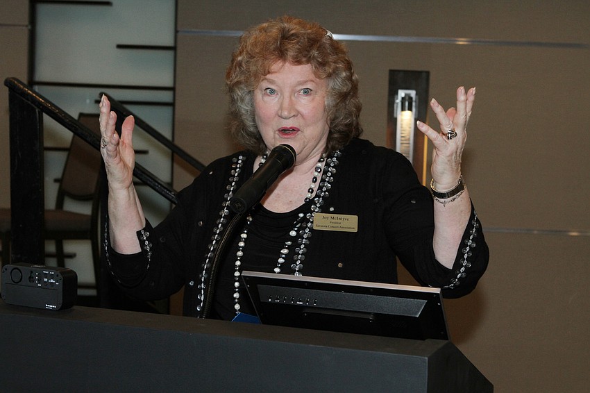 President Joy McIntyre