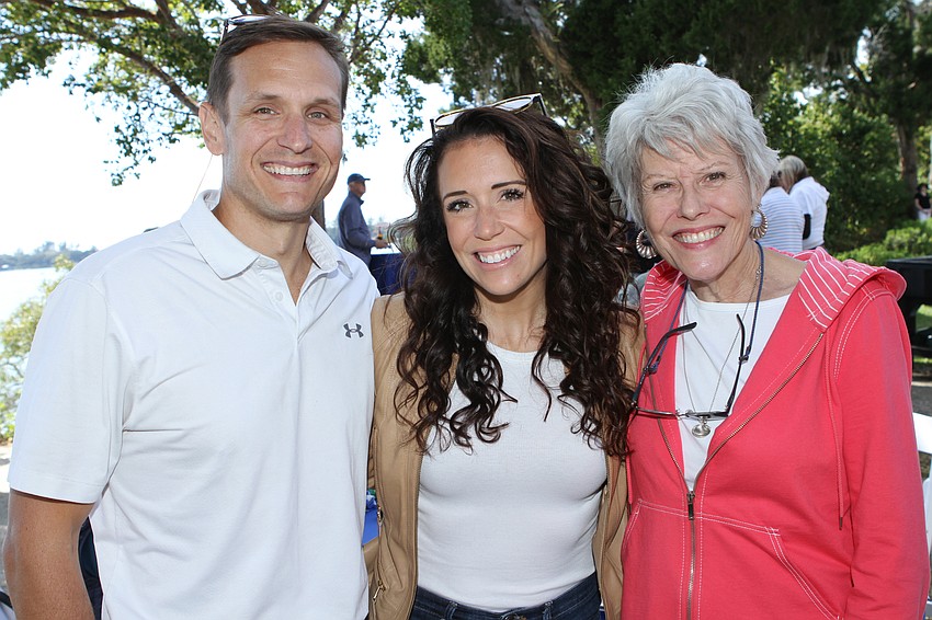 Ryan and Meredith Zimmerman with Lisa Marcotte