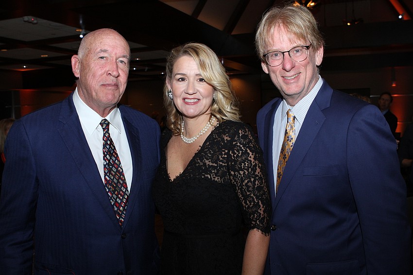 Dr. Hank Hine, Pauline Wamsler and David Sales