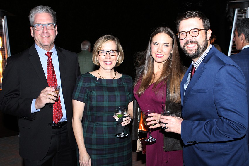 Kyle Parks, Wendy Deming and Katie and Chris Cianfaglione