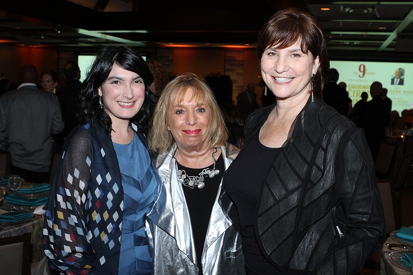 Hermione Gilpin, Giselle Stolper and Betsy Friedman