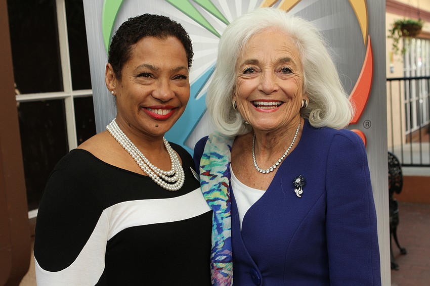 Chairwomen Linda Poteat-Brown and Graci McGillicuddy