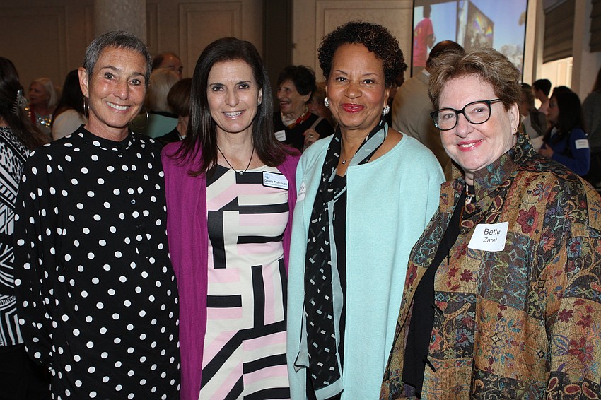 Nelle Miller, Giselle Pintchuck, Marilyn Thompson and Bette Zaret