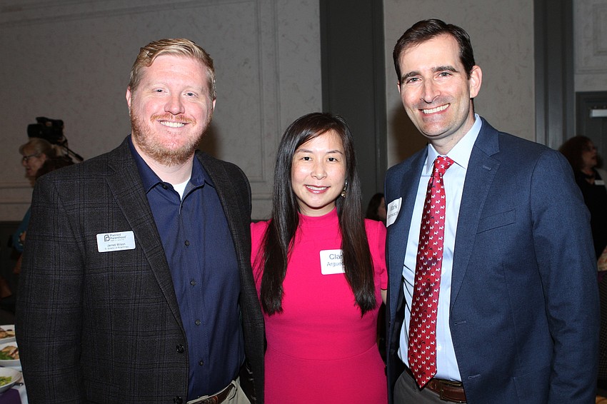 Jarred Wilson, Clare Arguedas and Mark Steinwachs