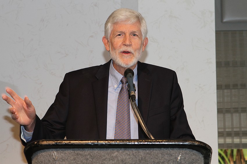 Dennis McGillicuddy started the luncheon.