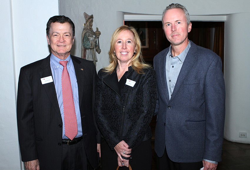 Gary Heard, Lisa Wicks and Scott Binkley