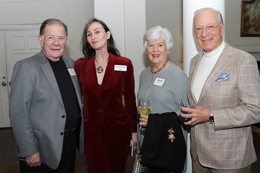 Edward Alley and Bethany Cagle with Laurel and Bob Dove