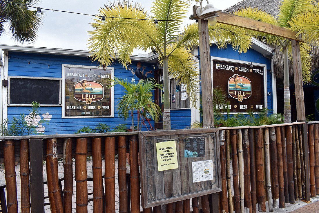 The Lelu storefront on Ocean Boulevard will be turned into another coffee shop.