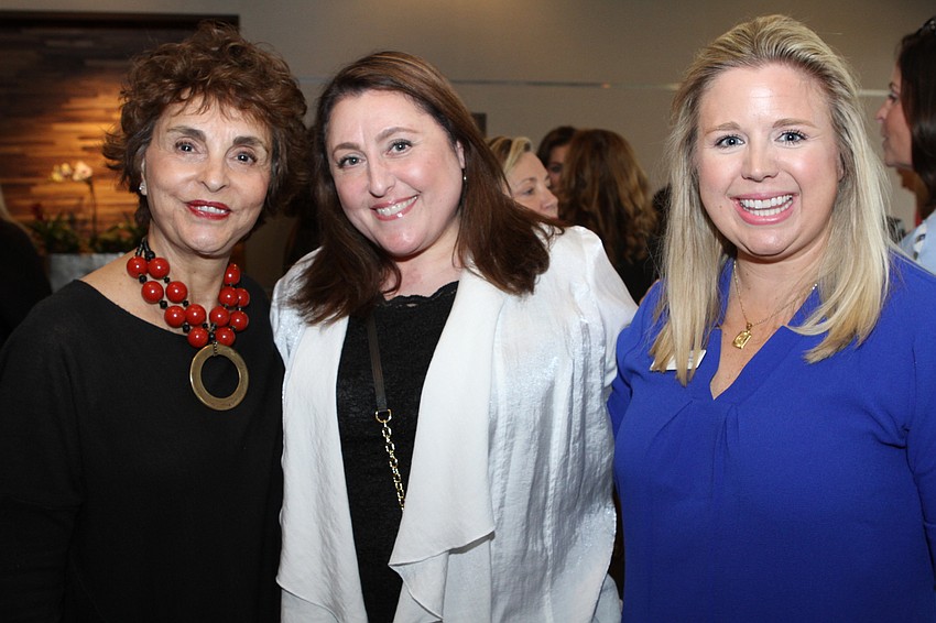 Joy Norwood, Dr. Susan Hoover and Carrie Bien