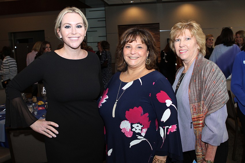 Nikki Taylor, Laurel Corriveau and Kathy Collums