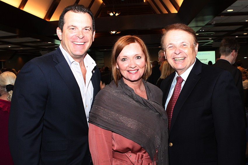 Luke Bencie, Angela Leed and Larry Thompson