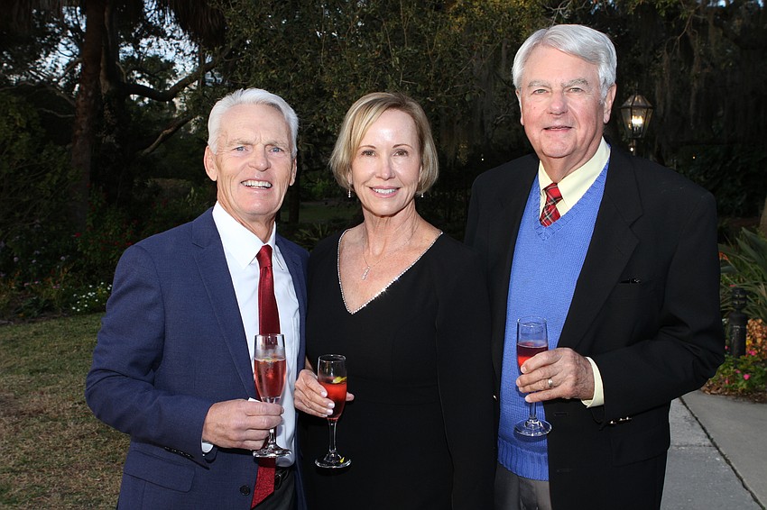 Kevin Maisch, Vicky Johnson and Bob Clark
