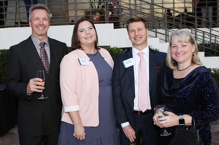 Dennis Liagre, Michele Miller, Kendall Peacock and Cathy Liagre