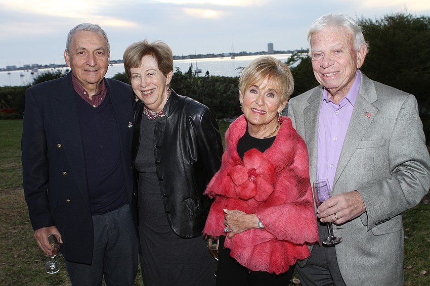 Norman and Hannah Weinberg with Bunny and Mort Skirboll