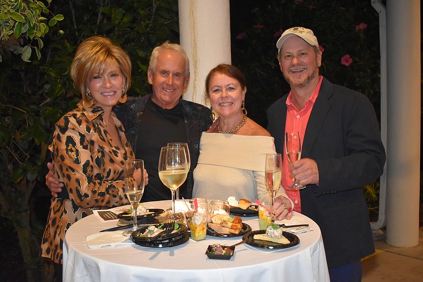 Judy and Jim Van Houten with Anne Bergstrom and Pete Mitchell