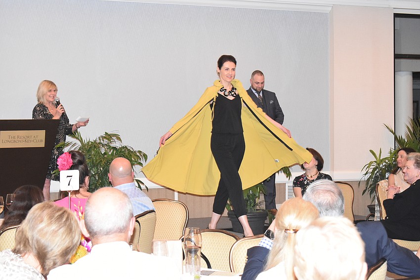 Ester Pilston on the runway