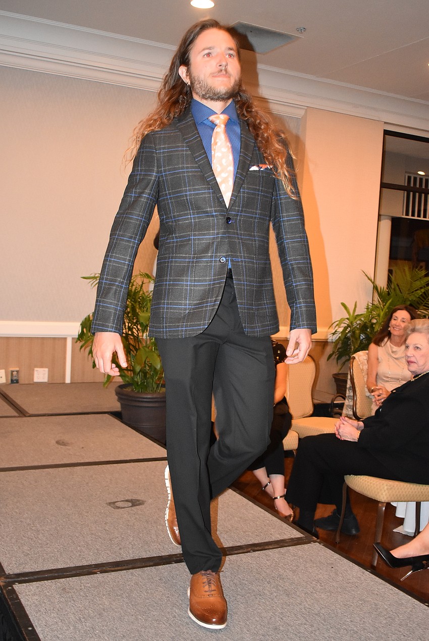 Orion Morton on the runway