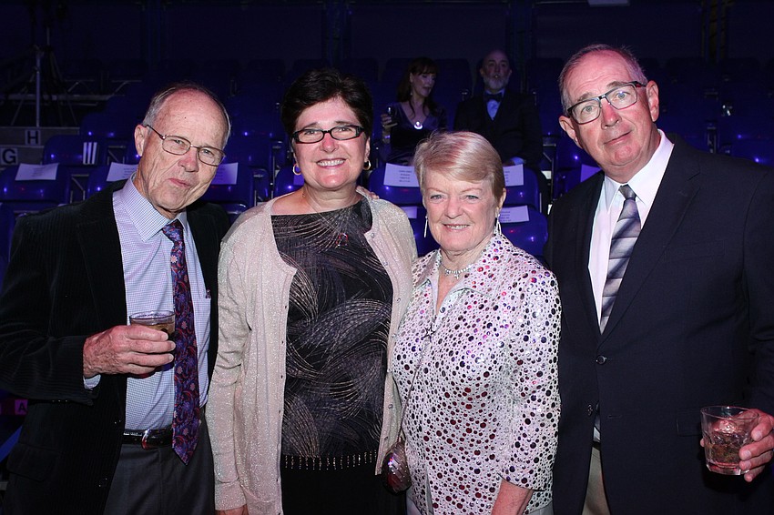 Bob Johnson, Jane Burch, Carolyn Johnson and John Burch