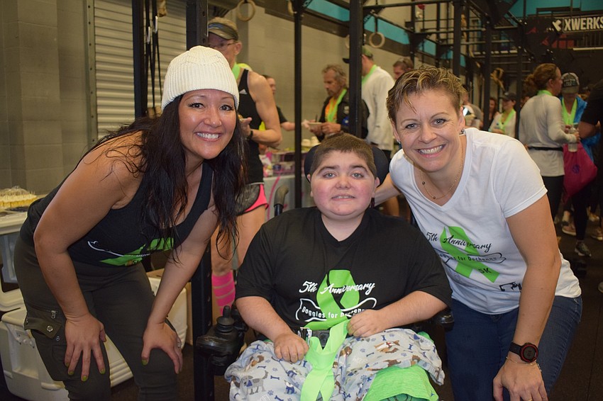 Rebekah Boudrie and Monika Oberer founded the Doggies for Duchenne Run to support Greenbrook's Grayson Tullio, who has Duchenne muscular dystrophy, and the Humane Society at Lakewood Ranch.