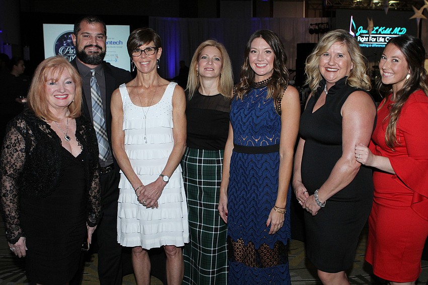 Brenda McGowan, Keith Pandeloglou, Tracy Gorman, Kathleen Scotti, Chairwoman Sandra Shahinian, Kate O'Driscoll and Caitlyn Coyle