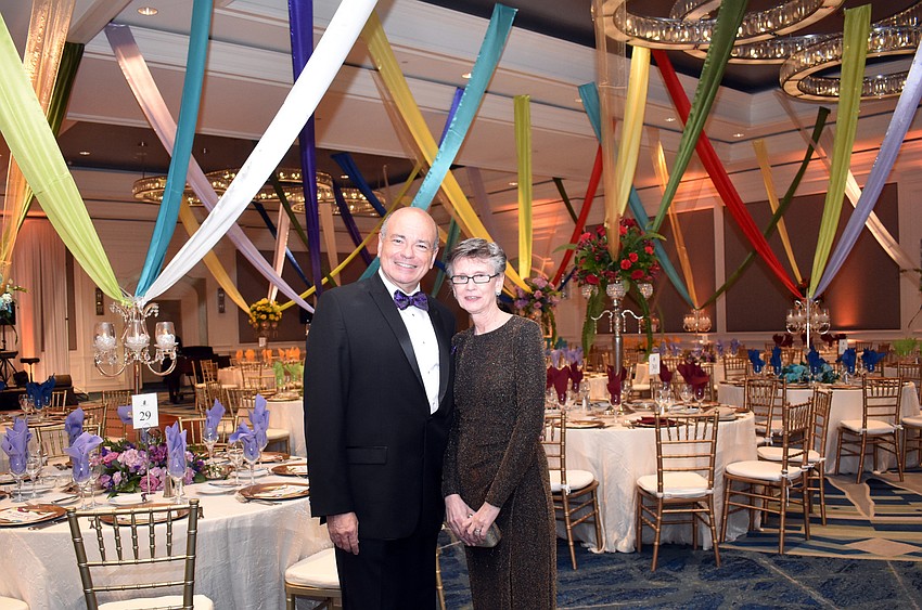 Executive Director Richard Russell and Cynthia Russell