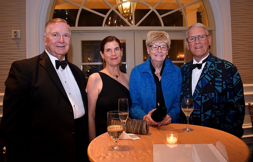 Steve and Lucia Almquist with Ginny and Alden Keyser