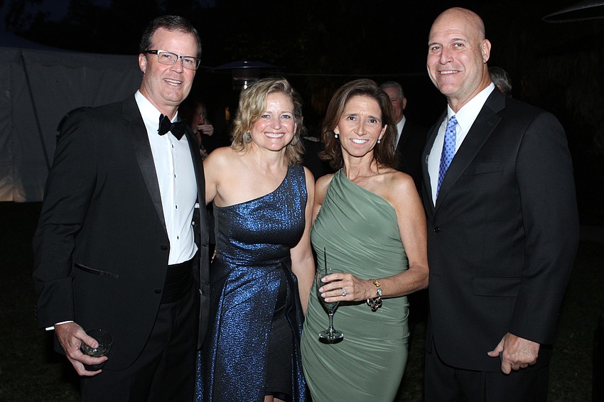 Tom and Paula Martin with Terri and Tony Milikin