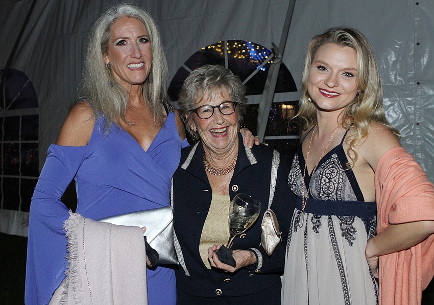 Catie Briggs, Judy Tucker and Lindsay Sweeting