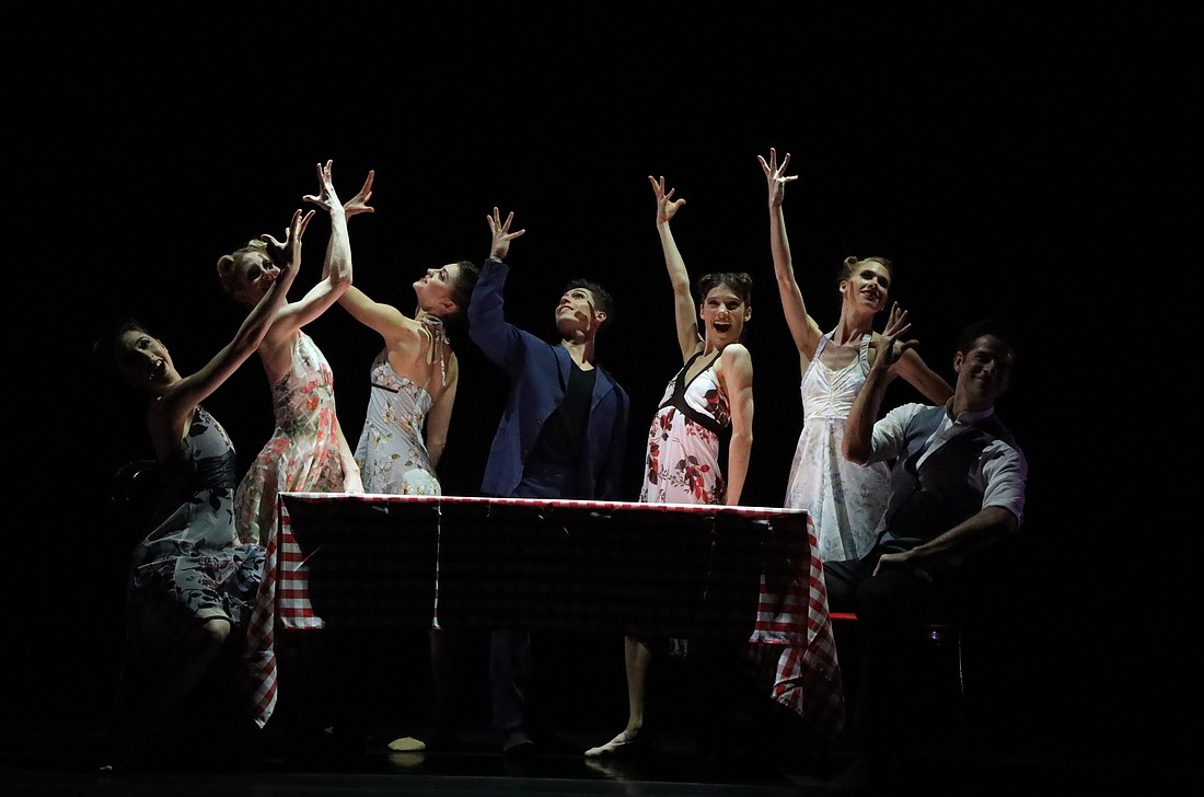 Sarasota Ballet depicts a celebration of  life in Italy in Dominic Walsh&#39;s "I Napoletani." (Courtesy photo)