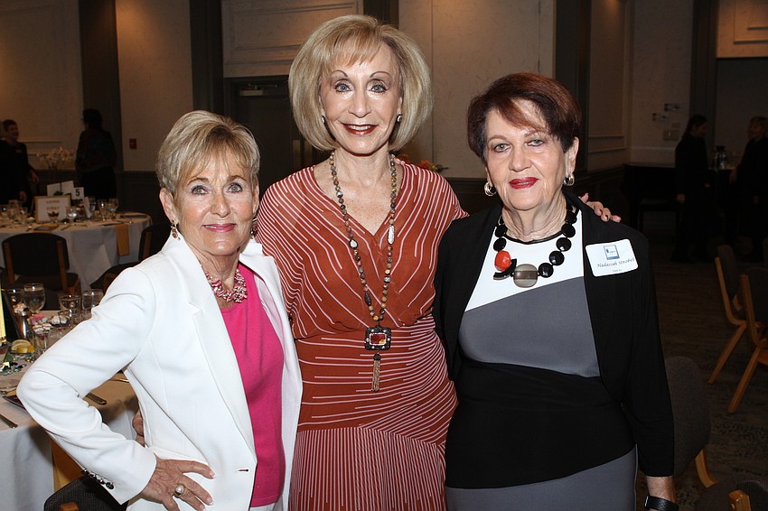 Bunny Skirboll with co-Chairwomen Barbara Simon and Hadassah Strobel