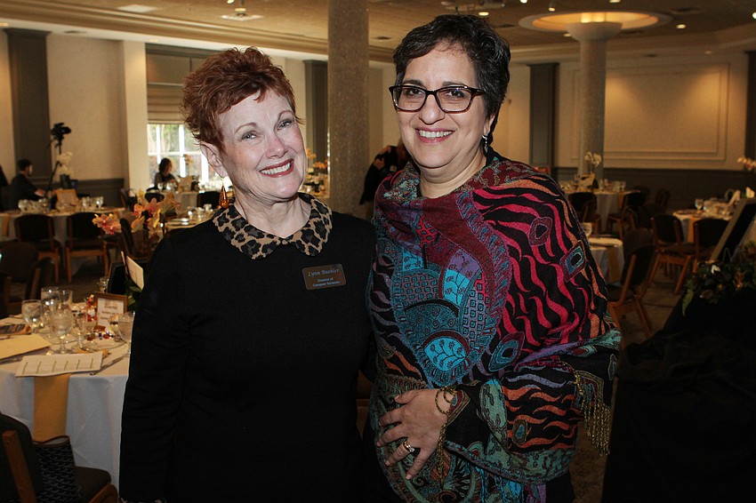 Director Lynn Buehler and Mounira Ragsdale