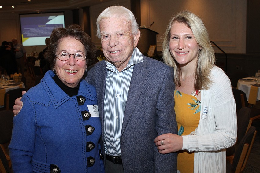 Arlene Levy, Mort Skirboll and Jordyn Axelrod
