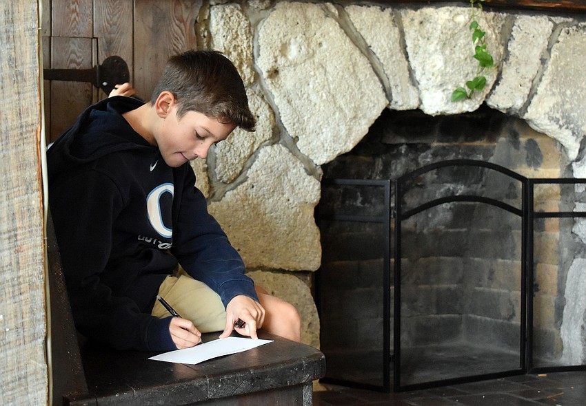 Fourth grade student George Rauch writes why he's thankful to attend ODA.