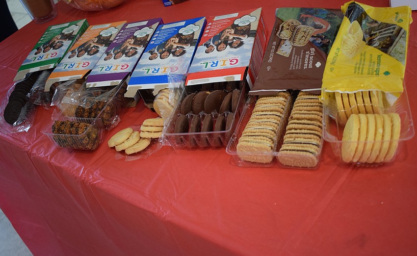 Girl Scout cookies will be available for sale at booths at different East County locations starting Feb. 14. S'mores and Lemon-ups are new cookies this year.