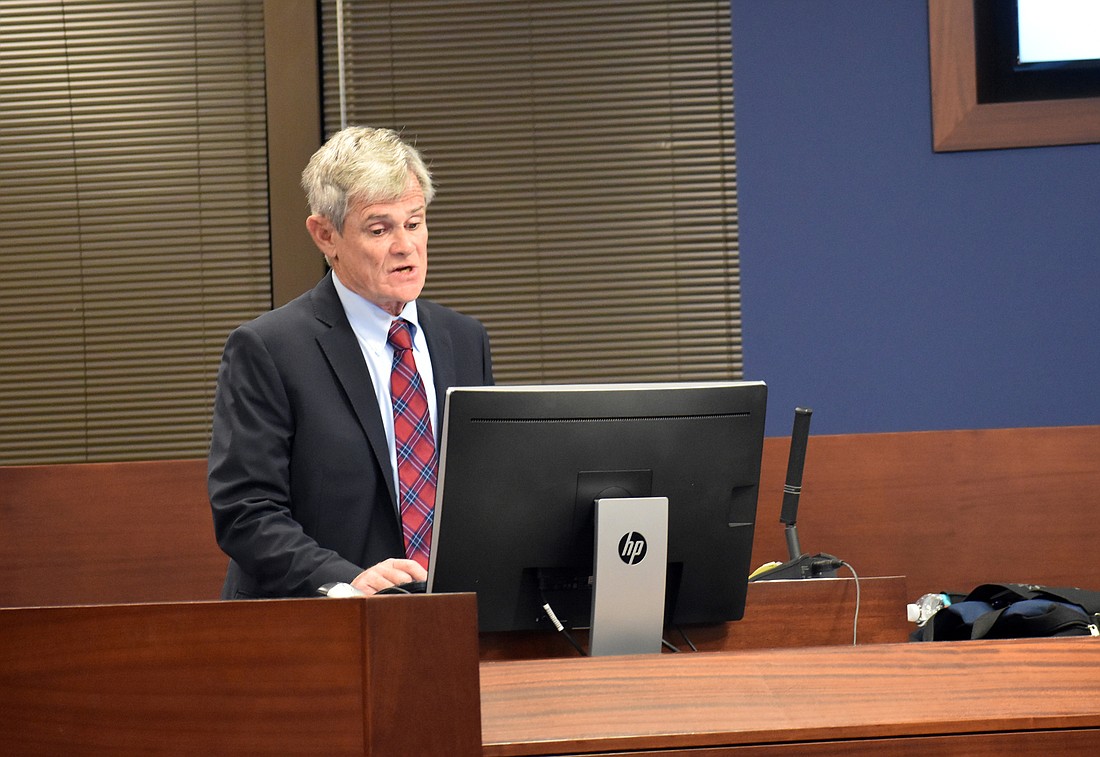 Bill Vogel tells the board why Florida School Board Association is the best choice.